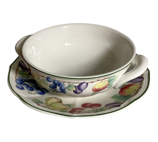 Villeroy & Boch Melina Suppentasse mit Untertasse