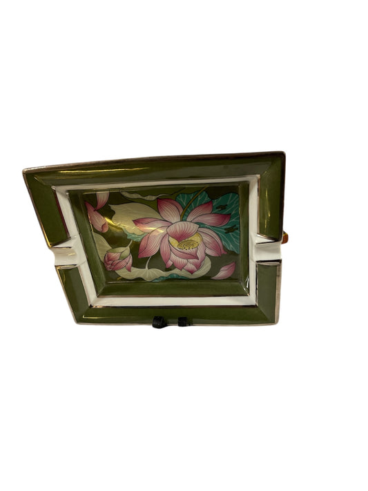 Aschenbecher von Hermès Paris, Lotusblume , Blume 16x19 cm