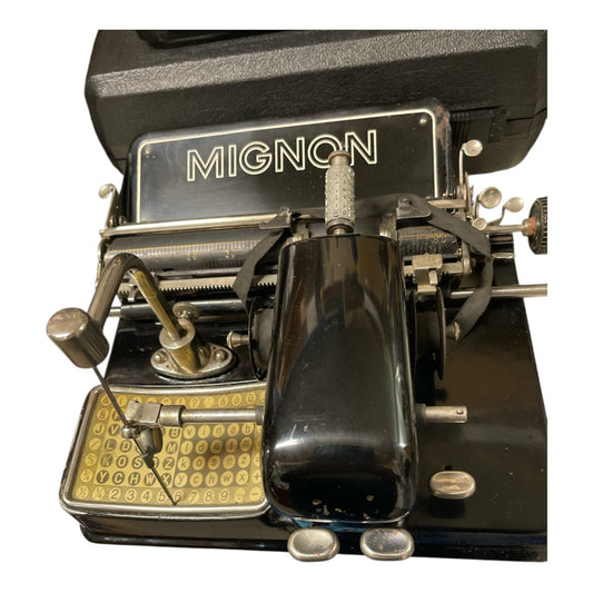 AEG Mignon Schreibmaschine 20er Jahre Deko