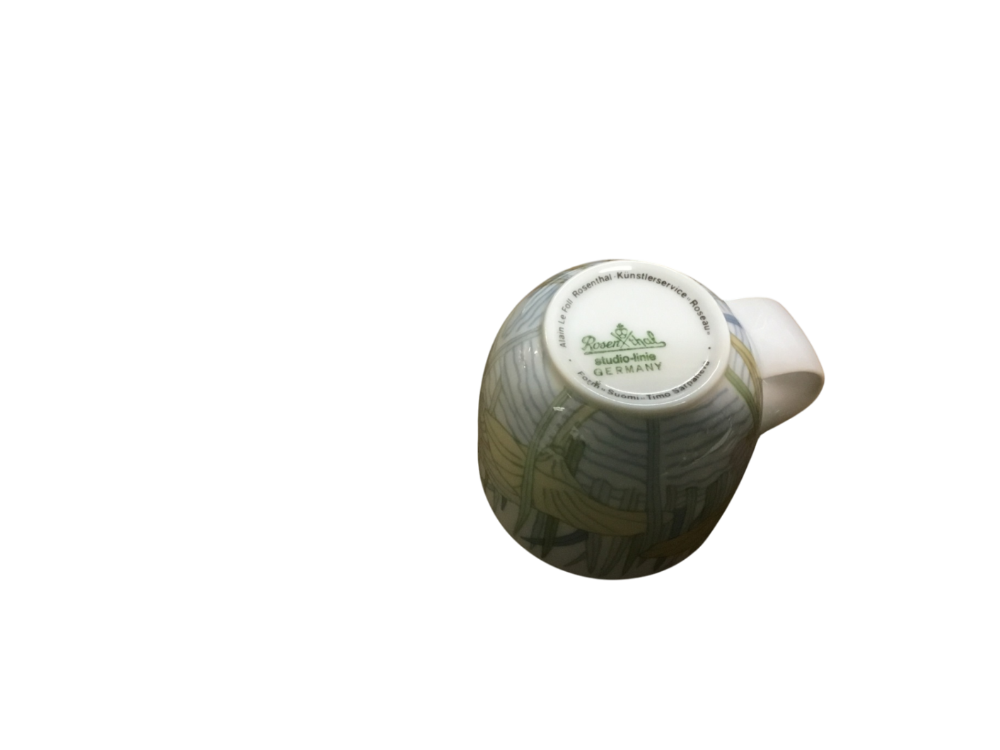 Rosenthal Studio-Line Rosseau FrÃ¼hstÃ¼cksset 3-tlg. â Tasse Teller Untertasse â Seerosen