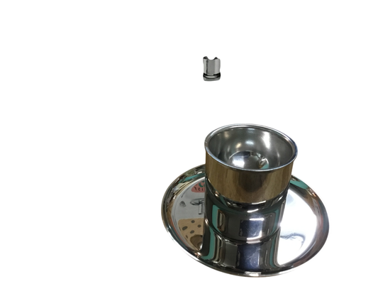 Alessi Eierbecher 90045 – Marianne Brandt – Bauhaus Design – Edelstahl 18/10 – OVP