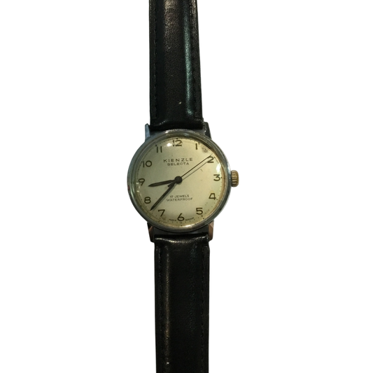 Kienzle Selecta Armbanduhr – 17 Jewels – Handaufzug – Vintage 50er/60er – läuft