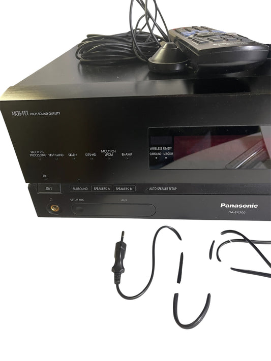 Panasonic Heimkino-Verstärker SA-BX500 mit Wireless-Modul SE-FX70 – Top Zustand