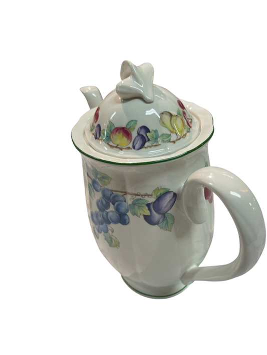 Villeroy & Boch Melina Kaffeekanne 1,2 L – Obstdekor, guter Zustand
