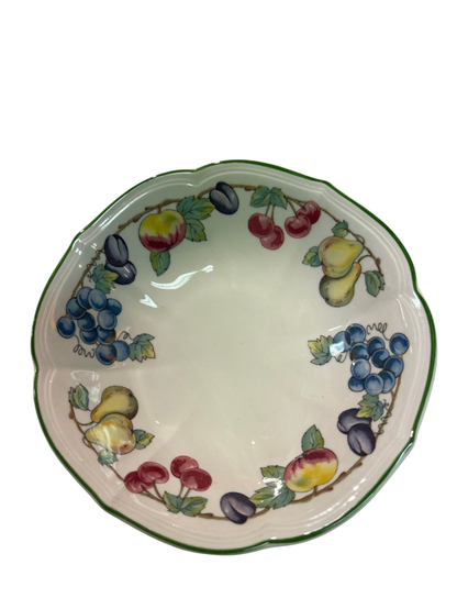  Villeroy & Boch Melina • Obstdekor • 15,5 cm • Dessert / Salat/Schale • Vintage