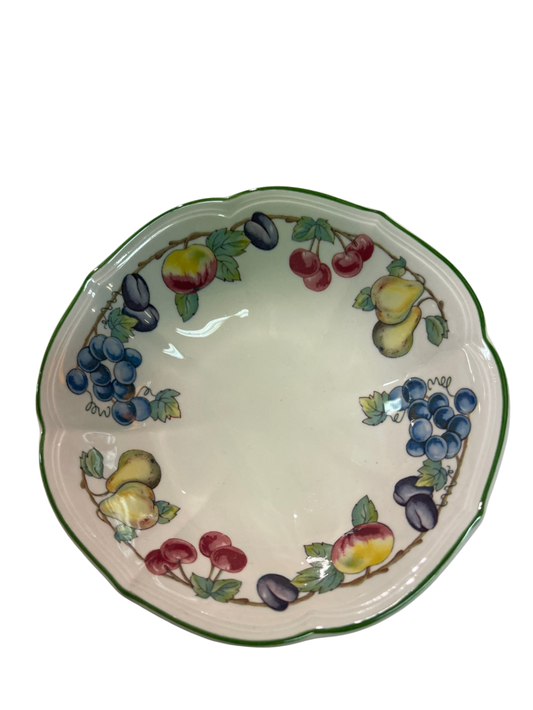  Villeroy & Boch Melina • Obstdekor • 15,5 cm • Dessert / Salat/Schale • Vintage