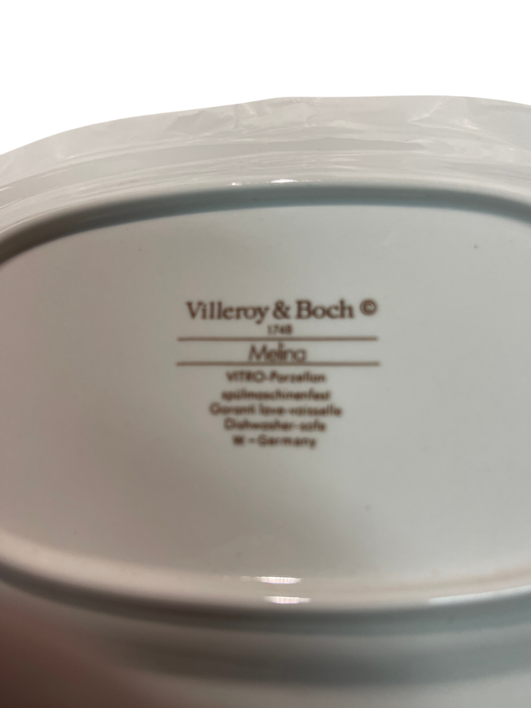 Villeroy & Boch Melina Servierplatte oval 22,5 cm – Obstdekor