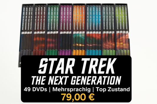  Star Trek – The Next Generation Komplette Serie auf DVD – Staffel 1 bis 7 – 49 Discs