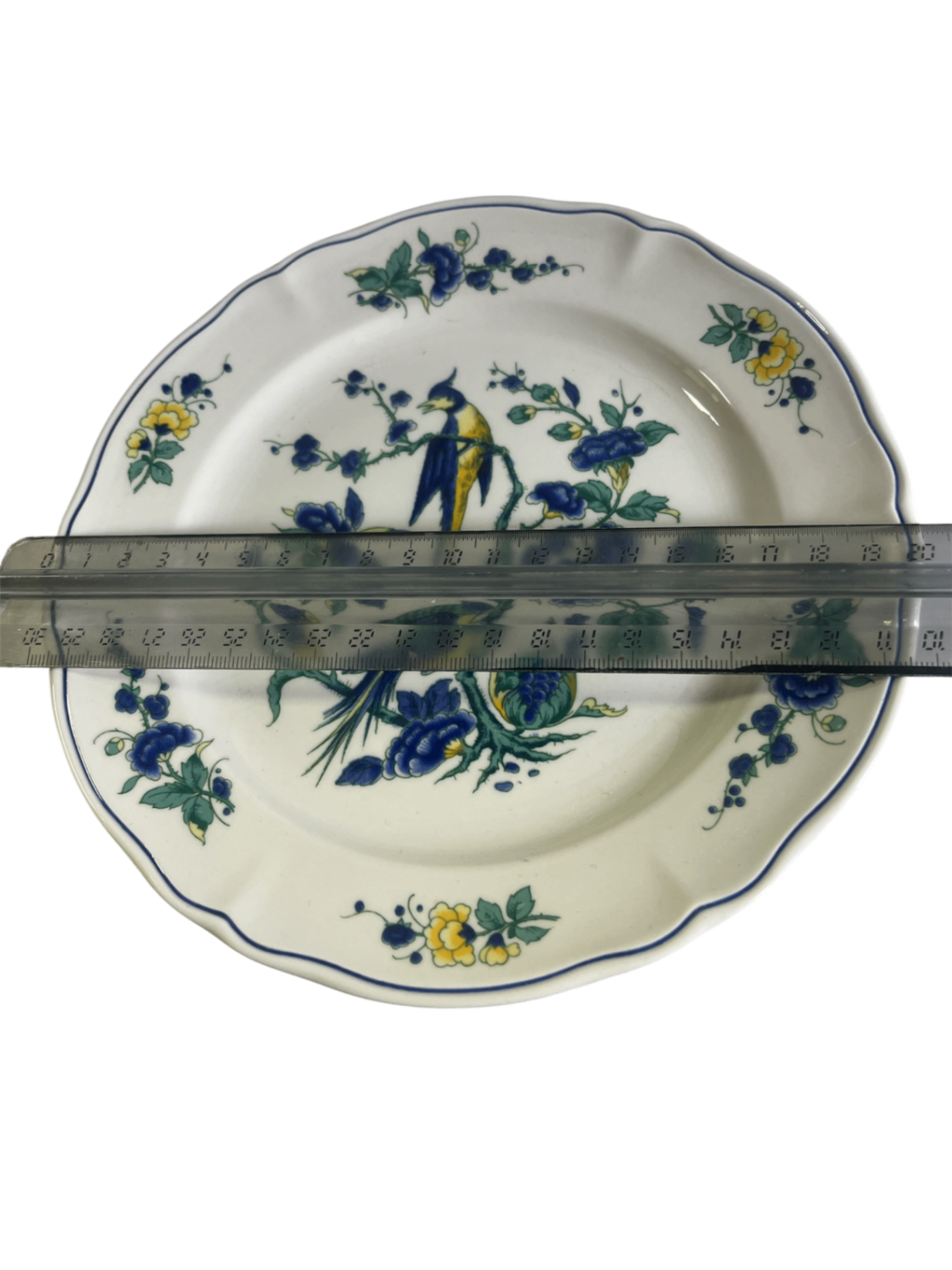 Villeroy & Boch – Phoenix Blau Kuchen- / Frühstücksteller – Ø ca. 19 cm