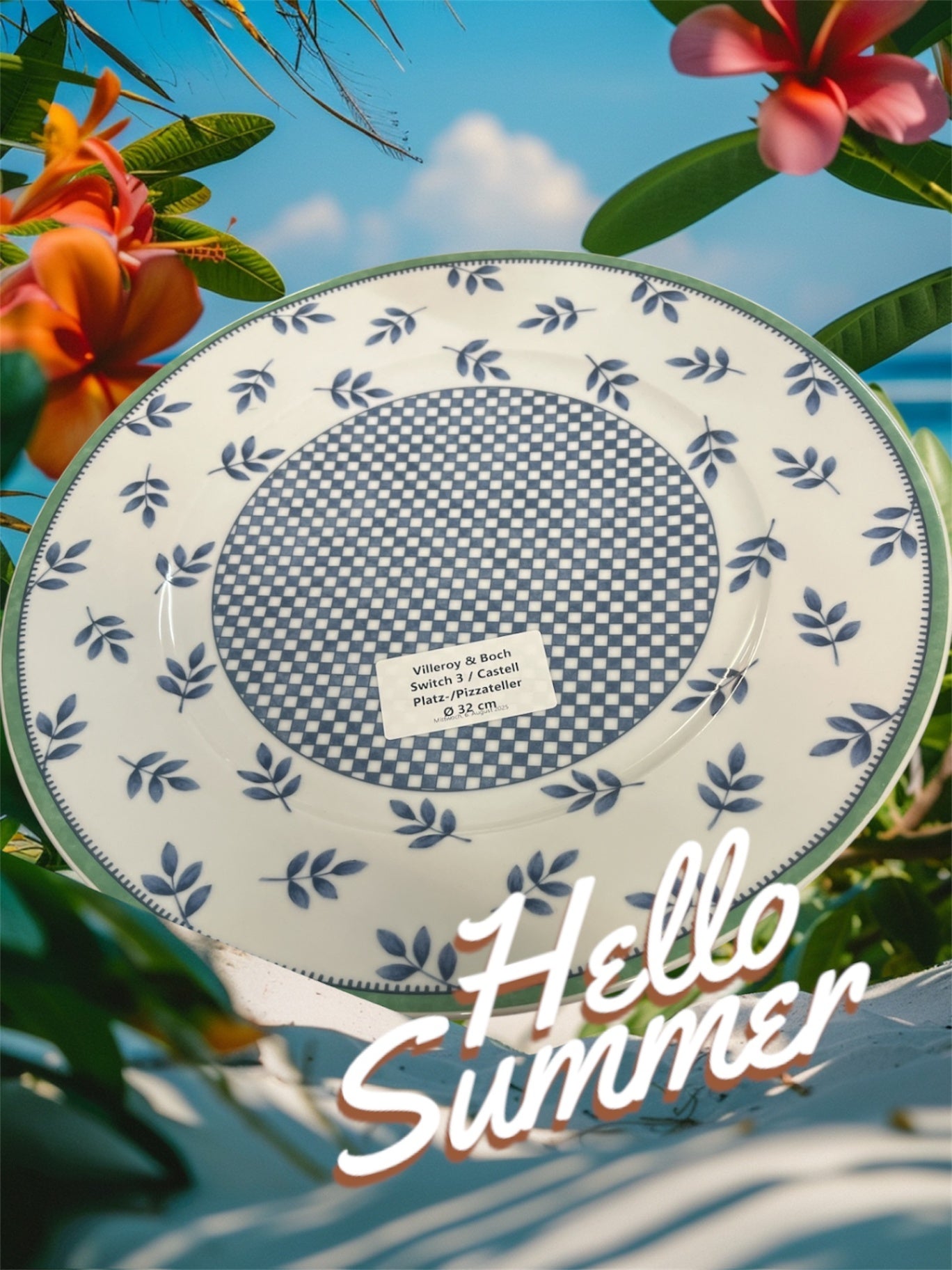 Switch 3 Castell / Villeroy & Boch / Teller / Pizzateller / Platzteller Ø 32 cm