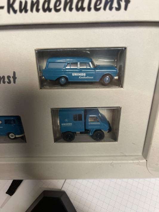 Modellautos Brekina Unimog Kundendienst 1:87 OVP