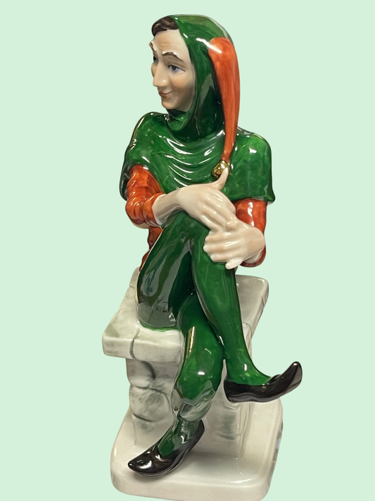 Porzellanfigur Till Eulenspiegel – Gräfenthal – Handbemalt – Modellnr. 13162