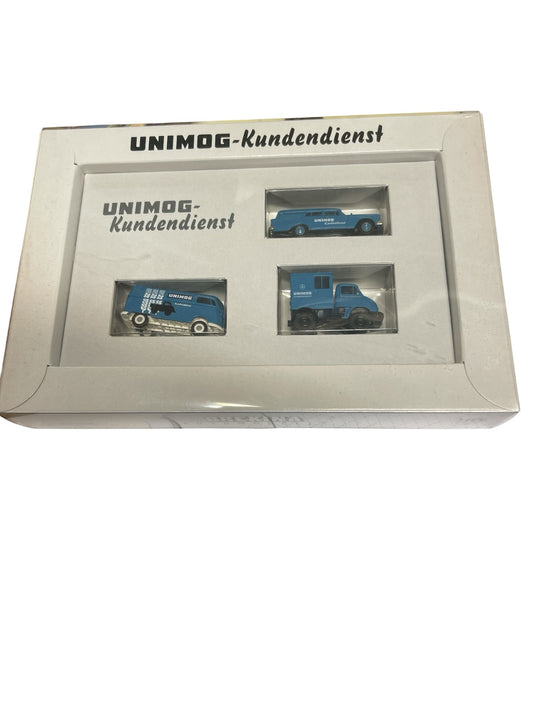 Modellautos Brekina Unimog Kundendienst 1:87 OVP