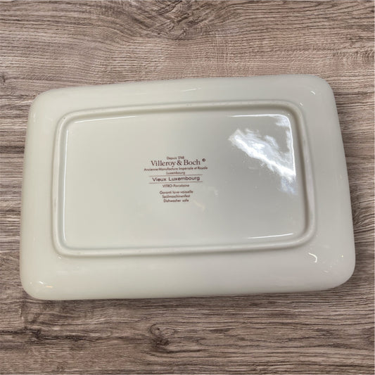 Tablet Platte  Tablett Alt Luxemburg/Vieux Luxembourg Villeroy & Boch 20,5 x13,5 cm