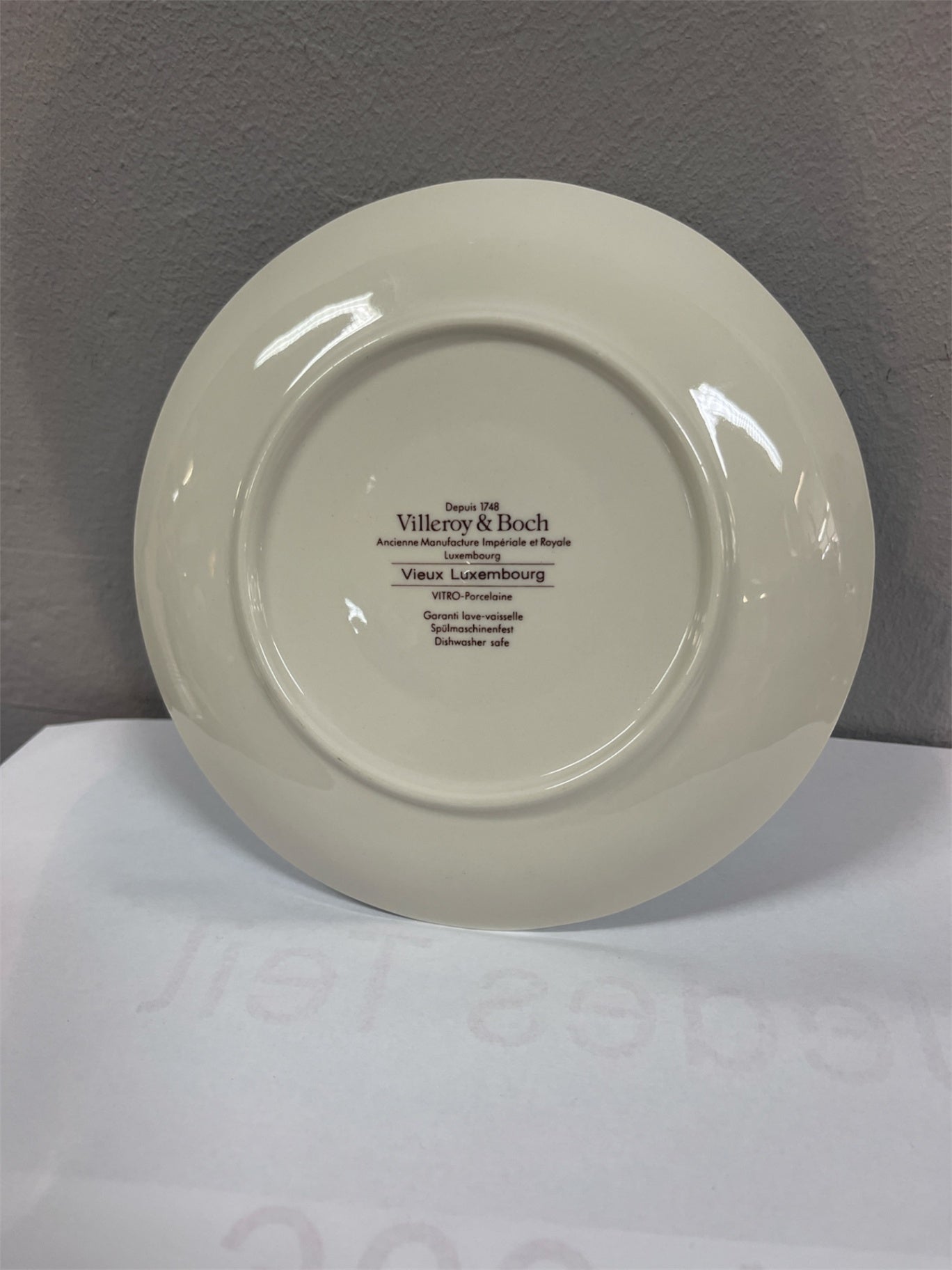 Untertasse fuerTeetasse Alt Luxemburg/Vieux Luxembourg Villeroy & Boch