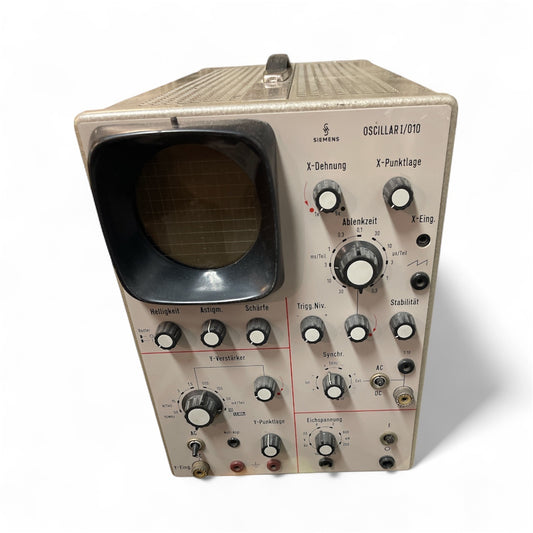 Siemens Oszilloskop OSCILLAR I/010 – Vintage Messgerät – ohne Netzkabel – ungetestet