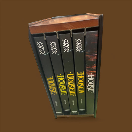 House 1-4 [4K UHD uncut - Lederschuber 5 Mediabooks