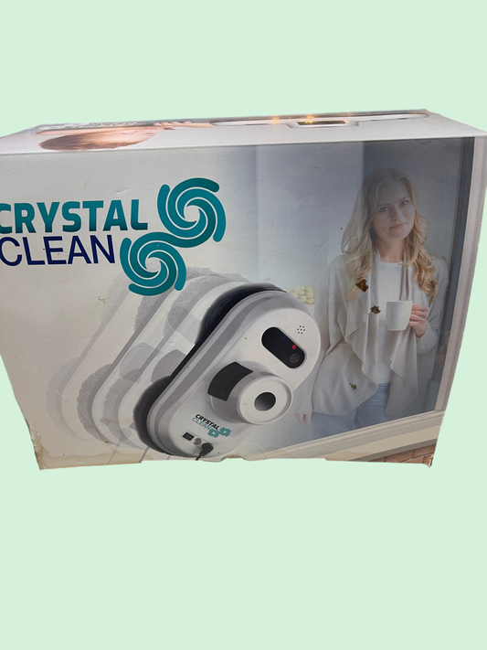 Crystal Clean Fensterputzroboter | Elektrischer Fensterreiniger | unbenutzt in OVP