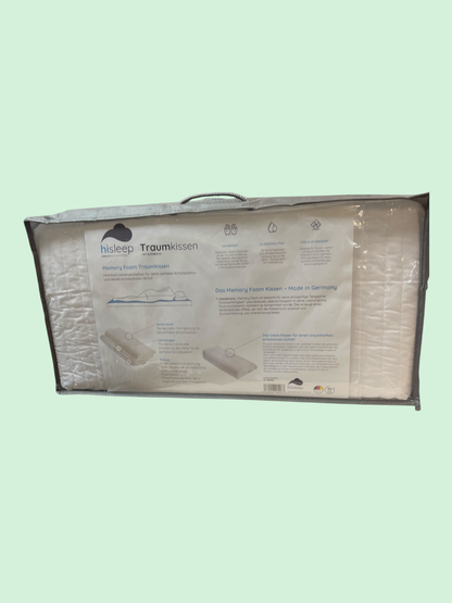 Hisleep Memory Foam Traumkissen – höhenverstellbar, wie neu, OVP