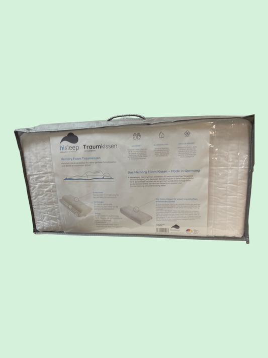 Hisleep Memory Foam Traumkissen – höhenverstellbar, wie neu, OVP