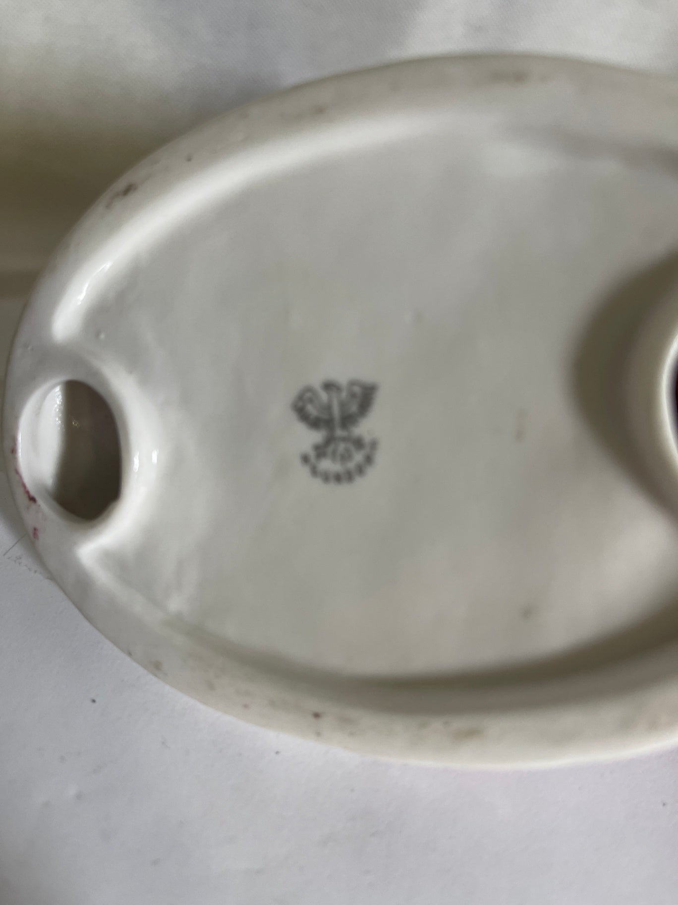 Tänzerin Porzellanfigur Unterweissbach Thüringen – 25 cm – Rosa Kleid – Handbemalt – 1950er Jahre