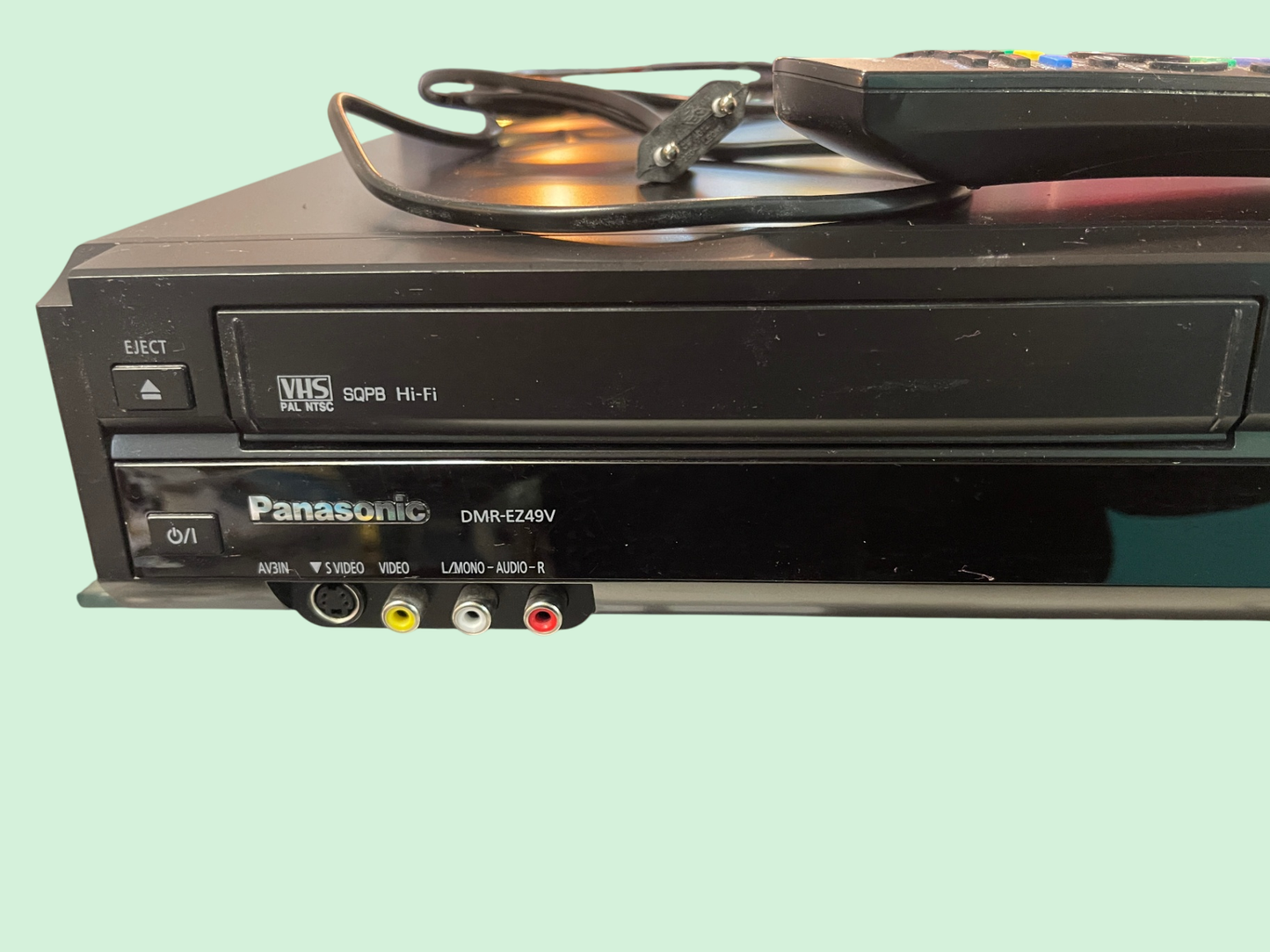 Panasonic DMR-EZ49V DVD/VHS-Kombigerät – voll funktionsfähig