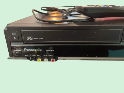 Panasonic DMR-EZ49V DVD/VHS-Kombigerät – voll funktionsfähig