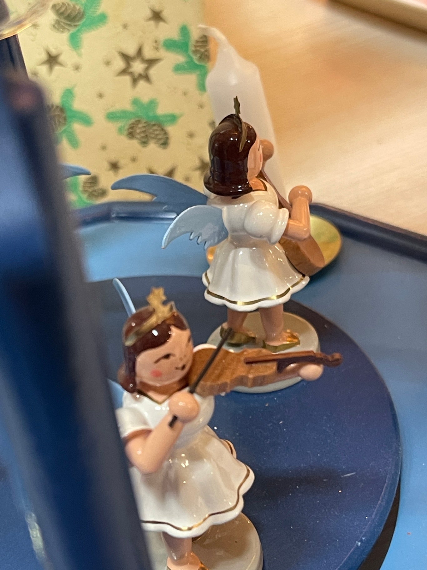 Erzgebirge Weihnachtspyramide Planck, Engelpyramide, neuwertig, Originalverpackung