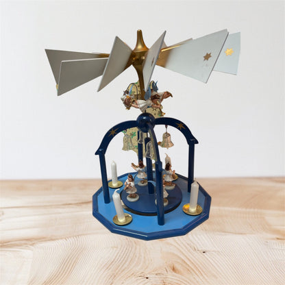 Erzgebirge Weihnachtspyramide Planck, Engelpyramide, neuwertig, Originalverpackung