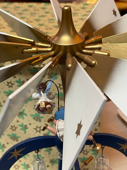 Erzgebirge Weihnachtspyramide Planck, Engelpyramide, neuwertig, Originalverpackung