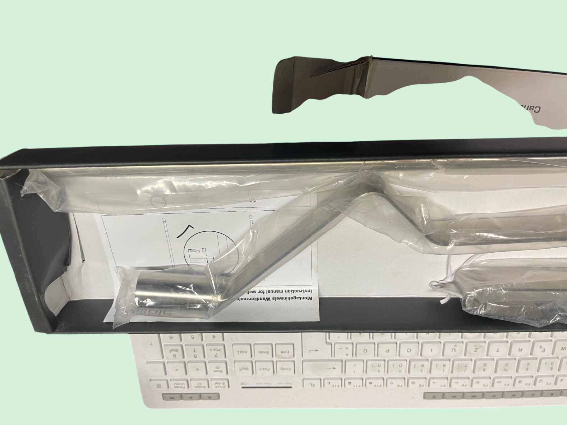 Blomus GEMEO Wandkerzenleiste – Design Flöz Design – Edelstahl – 118 × 90 cm
