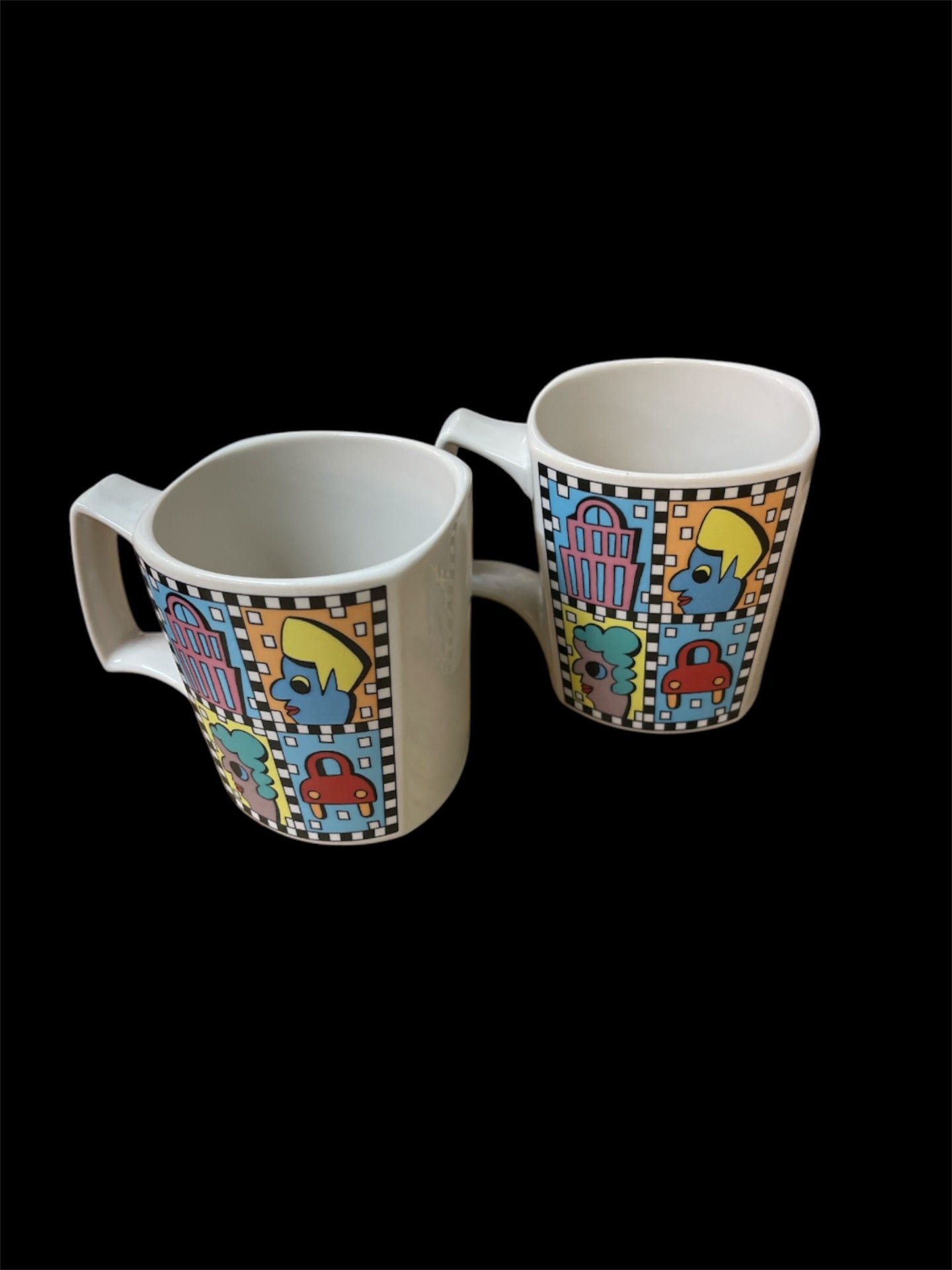 Rosenthal studio-linie „Flash One“ –1 Tasse – Design Dorothy Hafner – Pop Art Memphis Style – Porzellan Germany
