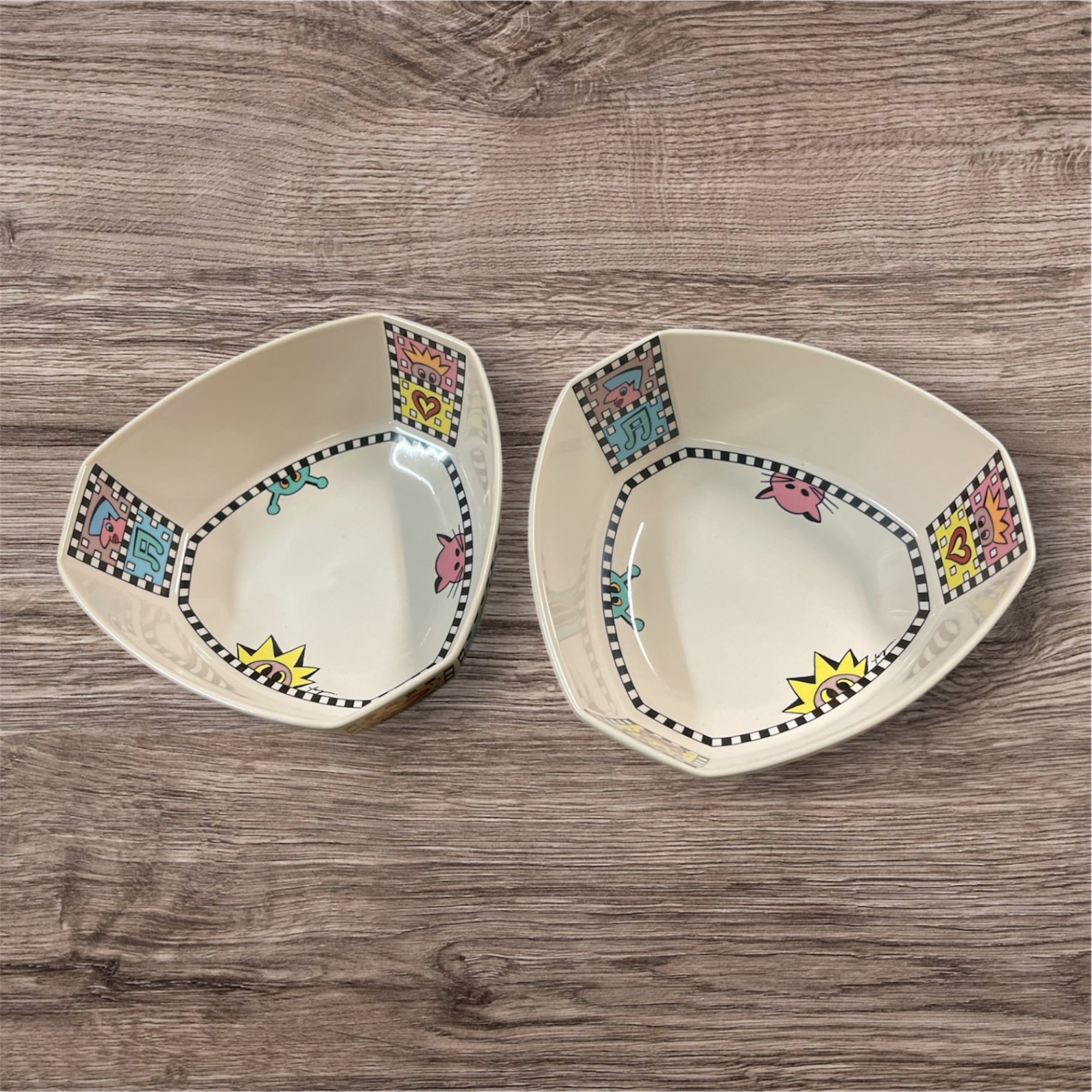 Rosenthal studio-linie „Flash One“ – Schale/ Müslischale – Design Dorothy Hafner – Pop Art Memphis