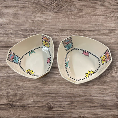 Rosenthal studio-linie „Flash One“ – Schale/ Müslischale – Design Dorothy Hafner – Pop Art Memphis