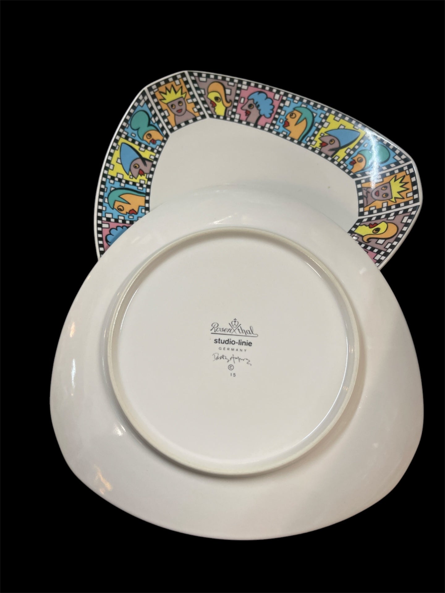 Teller Rosenthal studio-linie Serie: studio-linie – Flash One ca. 21 cm (dreieckige Form)