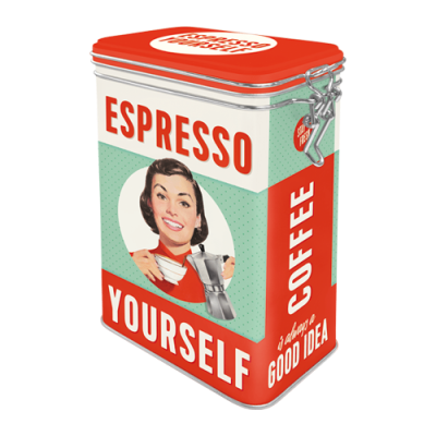 Blechdose Aromadose  Espresso Yourself (Neuware incl. 19% MwSt.) NostalgicArt