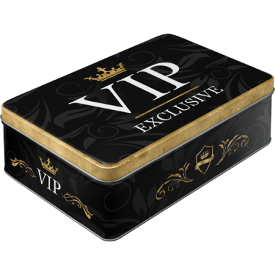 Blechdose Flach »VIP Exclusive« (Neuware incl. 19% MwSt.) NostalgicArt