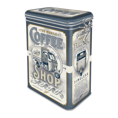 Blechdose Aromadose  Ape-Coffee Shop (Neuware incl. 19% MwSt.) NostalgicArt