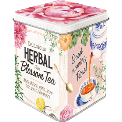 Blechdose Teedose  Herbal Blossom Tea (Neuware incl. 19% MwSt.) NostalgicArt