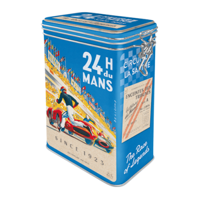 Blechdose Aromadose »24h Le Mans - Racing Poster Blue« (Neuware incl. 19% MwSt.) NostalgicArt