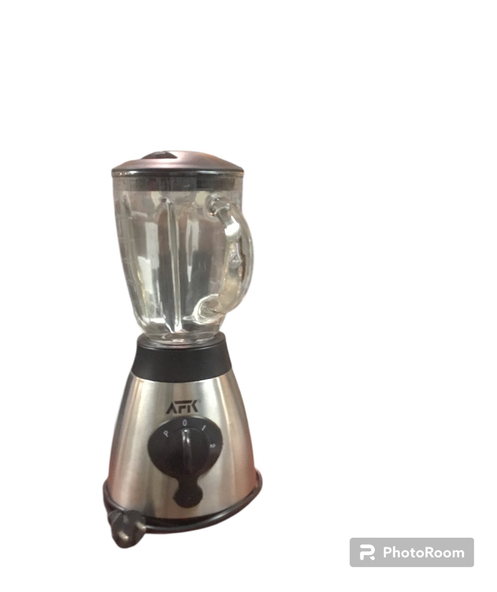 AFK Standmixer mit Glasbehälter und Edelstahlgehäuse