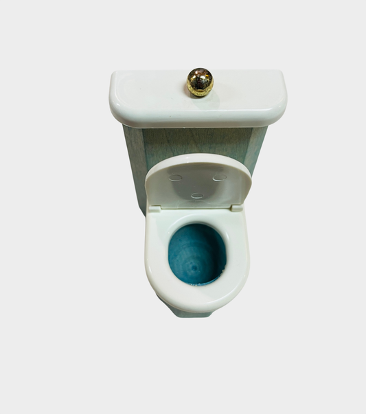 Bodo Hennig Puppenhaus WC / Toilette – Holz & Kunststoff – Maßstab 1:12