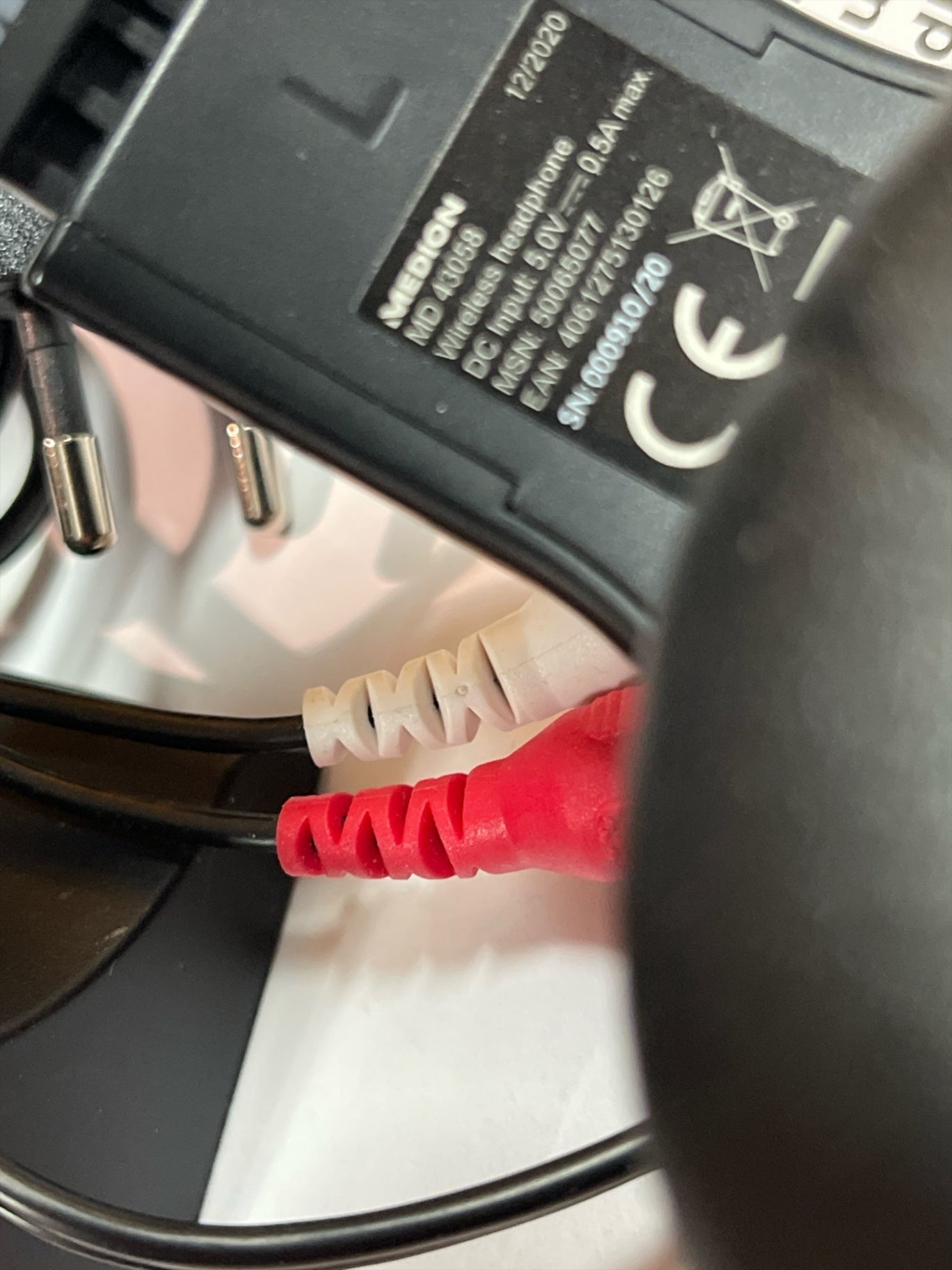 Medion Funkkopfhörer MD 43058 kabellos mit Ladestation & Bedienungsanleitung – geprüft – 