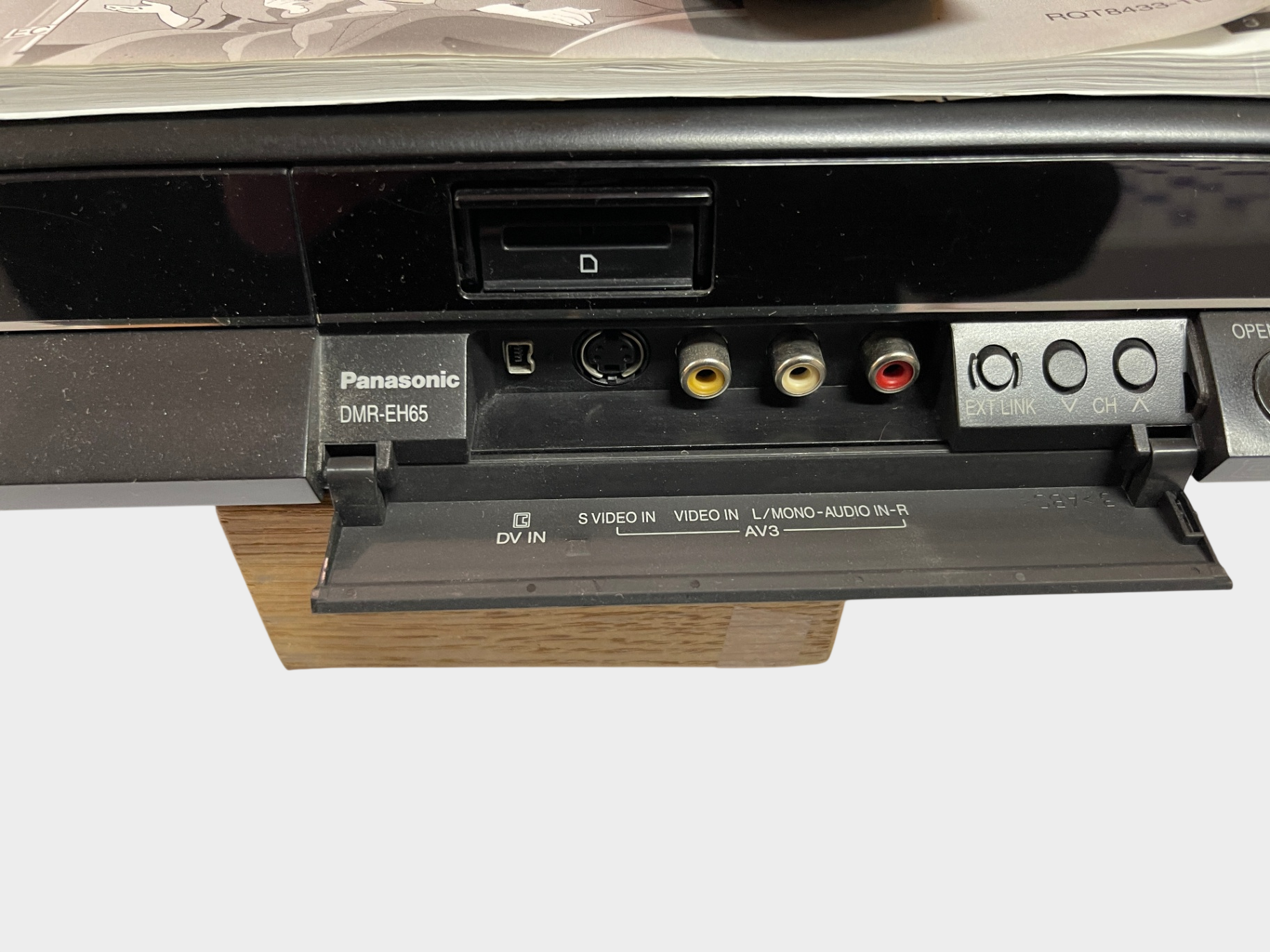 Panasonic DMR-EH65 DVD-Recorder HDD 250 GB HDMI Festplattenrecorder inkl. Fernbedienung