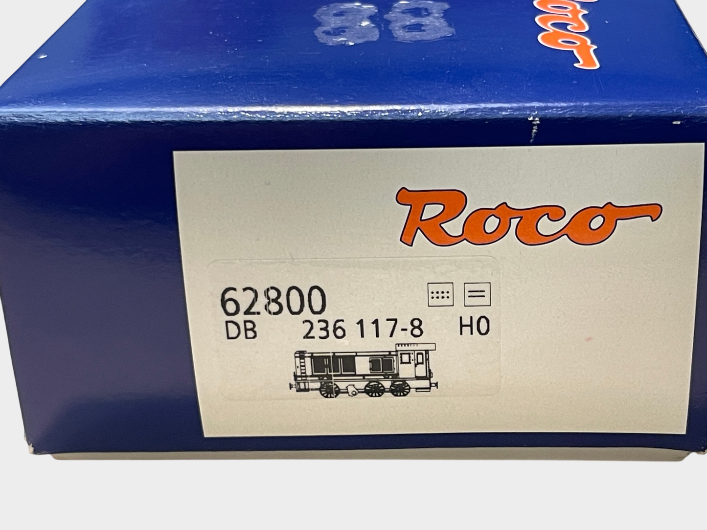 Roco H0 Diesellokomotive DB 236 117-8 2-Leiter Gleichstrom 62800 (geprüft))