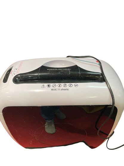 Rexel Aktenvernichter für Home Office/Kleinbüro, 11 Blatt, Partikelschnitt, Kreditkartenfunktion