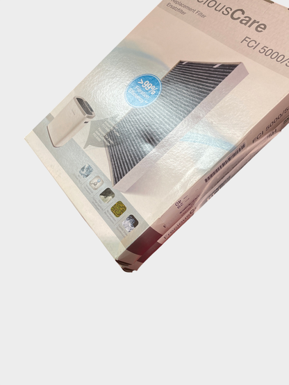 FreciousCare Luftreiniger FCI 5000 + 3 Filter (2x Original) Luftreiniger Allergiker HEPA