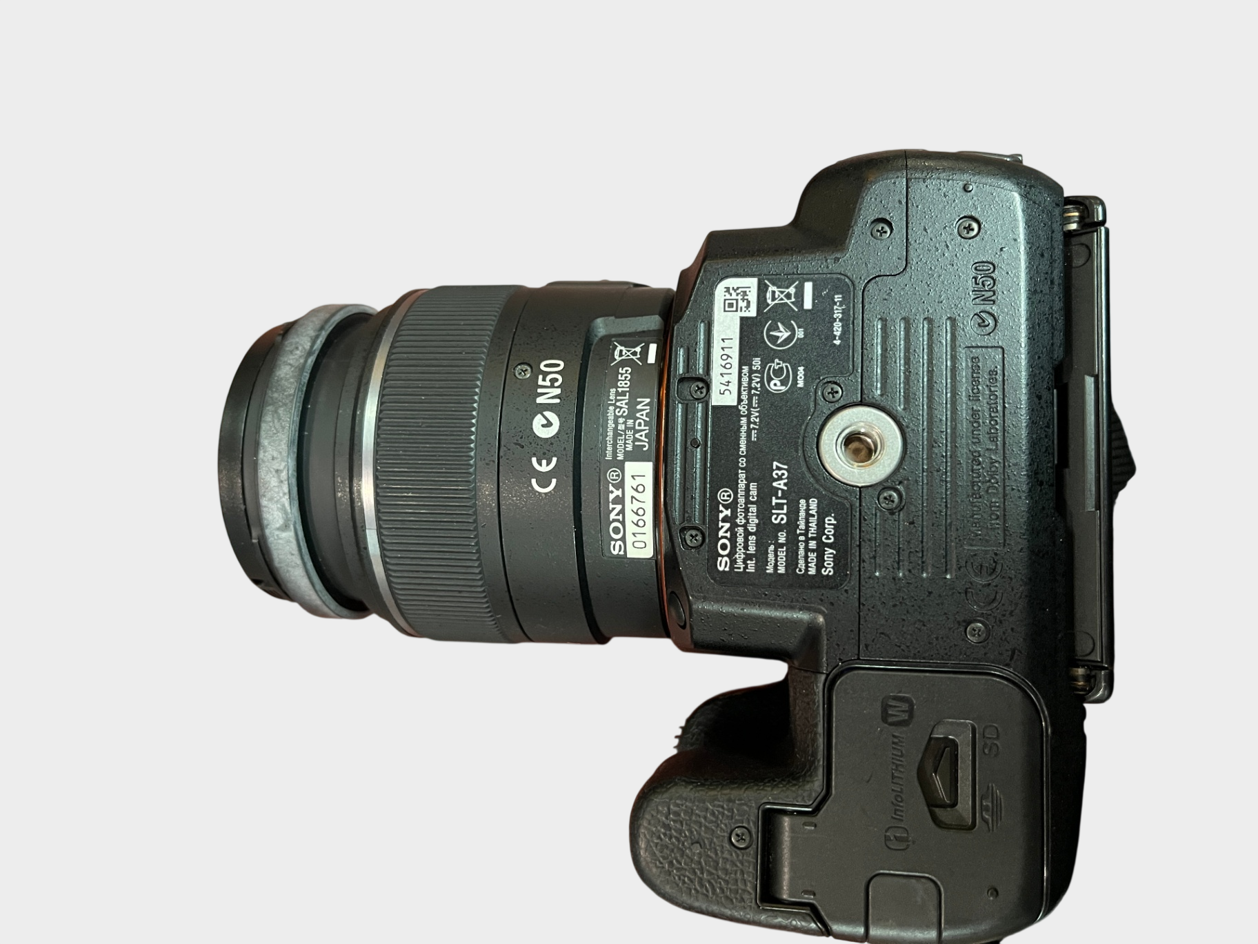 Sony Alpha 37 SLT-A37K Kamera 18-55mm SAM OVP Zubehör