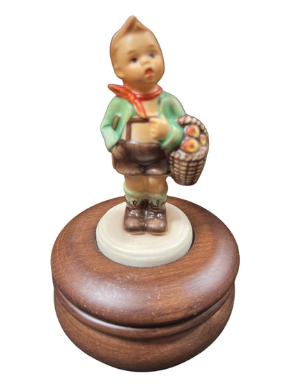 M.I. Hummel Spieldose /  Spieluhr von Goebel – Limitierte Musikdose mit Holzschatulle