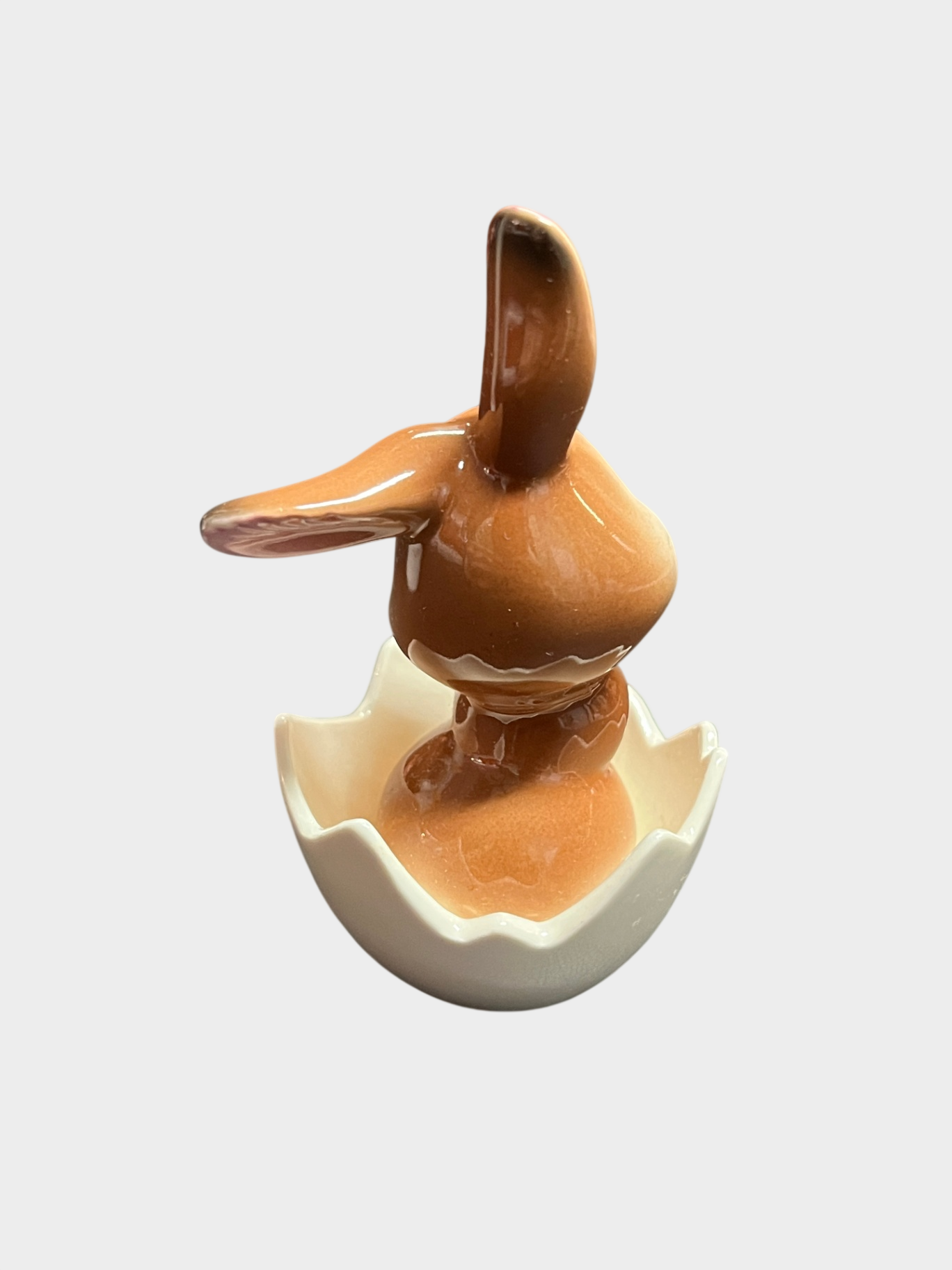 Goebel Hase im Eierschale – dekorative Keramikfigur